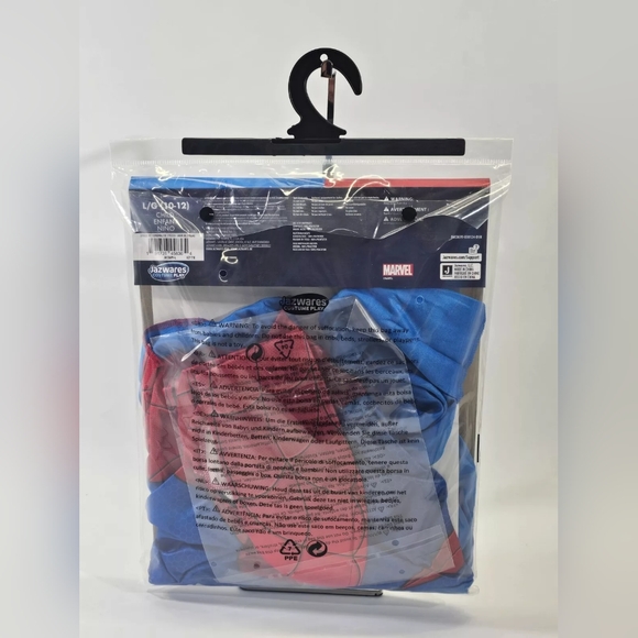 Halloween Costume Pretend Play Dress Up Spider-man Spiderman Outfit‎ szs 6 to 12 - Picture 5 of 6